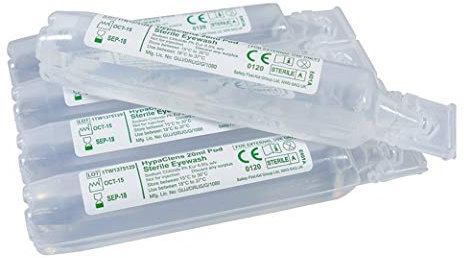 Safety First Aid Group Hypaclens Sterile Saline Eyewash Pods - 20 ml (Pack of 10)