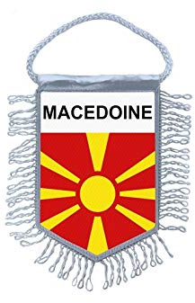 Akachafactory Wimpel mini Flagge Fahne flaggen miniflagge mazedonien