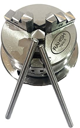 65 mm 3 Backen selbstzentrierendes Bohrfutter M14 x 1 Unimat Gewindedrehmaschine mit Rückplatte & T-Muttern für Drehtischfräsen und Ingenieurwerkzeuge