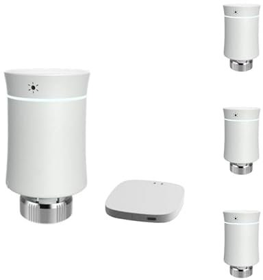 Kit de cabeza termostática conectada universal táctil con pantalla LCD - SILAMP