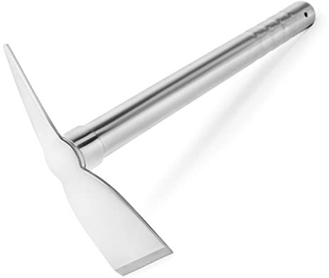Spitzhacke aus Edelstahl, 38,1 cm (15 Zoll), Metalldetektor-Zubehör, für Goldbau