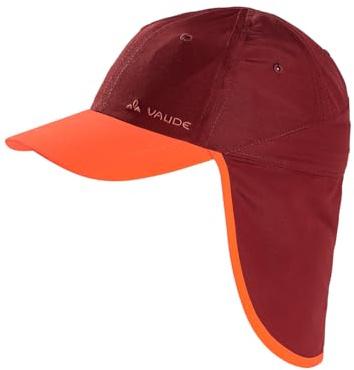 VAUDE Kids Sahara Cap IV, UV-abweisender Kinder Sonnenhut, Salsa, L