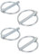 cyclingcolors 4x Spine a scatto 12mm x 55mm perni a sgancio rapido molla acciaio anello copiglie tagliaerba tosaerba trattore