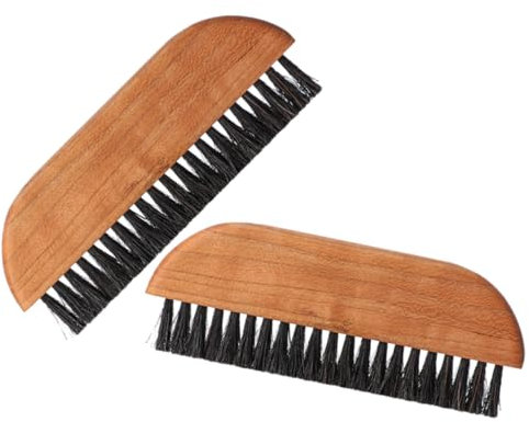 Garneck 2stücke Handbürste Aus Holz Für Kaffee Kaffeebürste Mit Feinen Borsten Reinigungswerkzeug Für Kaffeemaschine Bürste Für Kaffeezubehör Hängebürste Zum Säubern Von Ritzen Und Oberflä