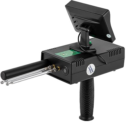 Metalldetektor Gold Detekto Metalldetektoren Mmetal Detector 3D LED-Anzeige Schatz-Scanner | Unterirdischer GolddetektorHohe GenauigkeitAkku mit 4-10 Stunden Laufzeit