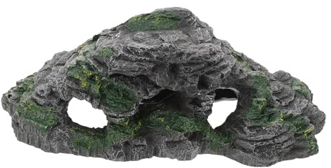 YARNOW Area per Crogiolarsi delle Tartarughe Acquario per Rettili Piattaforma per Crogiolarsi Decorazione per Acquario per Tartarughe