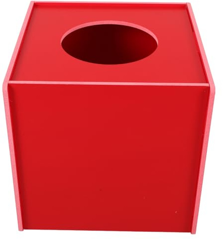 PRETYZOOM Kasten Aus Leichtem Verschleißfestem Kunststoff Multifunktionale Spenden- Und Losbox Für Partys Kubische Wahlurne Mit Glatter Oberfläche