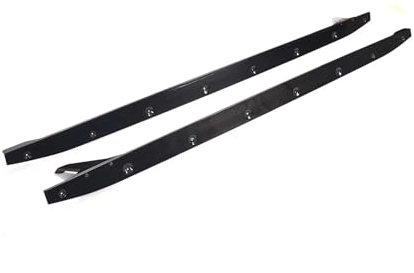 Seitenschweller-Erweiterungen aus trockenem Carbonfaser-Carbon, kompatibel mit BMW 4er-Serie G82 G83 M4 Coupé 2-Türer 2021–2022