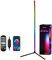 LuminexDesigns Lámpara de Pie LED RGB 150cm – Lámpara Esquinera Regulable con Mando, Control por Voz Alexa, Luz Ambiental para Salón, Dormitorio, Sala de Juegos