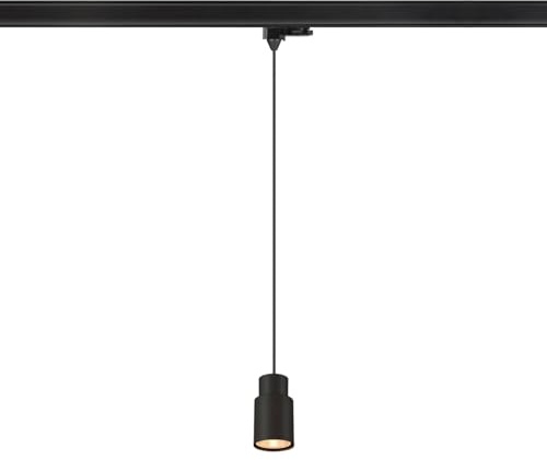 SLV PURI 2.0 Tube, 3~ Pendelleuchte, GU10, Pendellänge 200 cm, 1x max. 6 W, schwarz