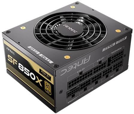 Antec Sf850x Gb Alimentatore Per Computer 850 W 20+4 Pin Atx Atx Nero (antec Sf850x 850w Power Supply - 80 Plus Gold Certified, Fully Modular, Sfx 4.