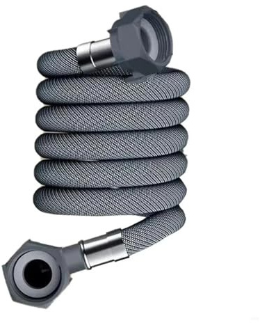 YHNNH J1HF Washing Machine Inlet Hose Flexible Dishwasher Inlet Hose Extension Corrugated Washer Hose Adapter Bend Hose Replacement(1m)