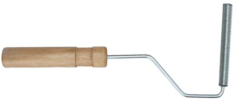 Qcwwy Rodillo para Laminar de Fibra de Vidrio Herramienta Duradera de Aluminio y Madera Compuesta Diseño Ergonómico para Mayor Eficiencia 12X100 Mm para Aplicaciones de Fibra de Vidrio y Espuma