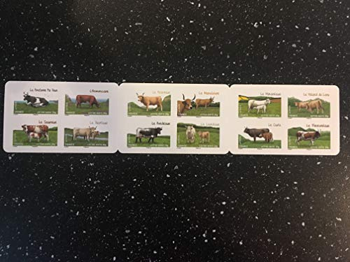 2014 Carnet Neuf avec 12 Timbres Lettre Verte autoadhésifs de Collection.