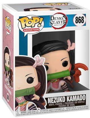 Funko Pop! Animation: Demon Slayer - Nezuko Kamado - Vinyl-Sammelfigur - Geschenkidee - Offizielle Handelswaren - Spielzeug Für Kinder und Erwachsene - Anime Fans - Modellfigur Für Sammler