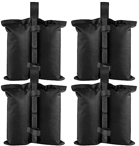 Pesi Padiglione Sacchi Di Sabbia, Set Di 4 Sacchi Di Sabbia Peso Borse,. 14kgpavilion Sandbags L Size，For Pavilionparty Tent,Flood Protection
