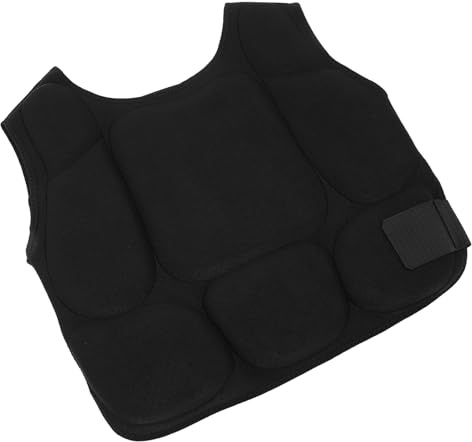 Taekwondo Chest Protector Chest Guard Taekwondo Chest Guard, Thickened EVA Liner Shock Absorption Boxing Chest Guard Protection Vest Taekwondo Chest Protector for Men Women (XL)
