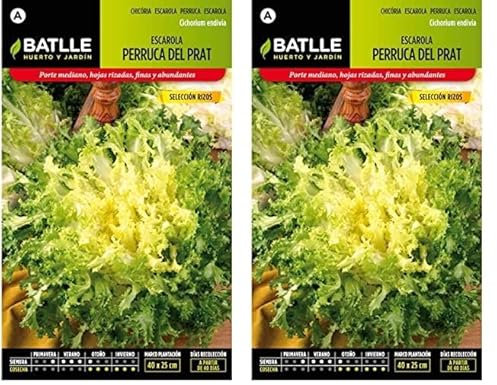 Semillas Batlle Escarola Doble Verano S. ESTIVAL (Paquete de 2)