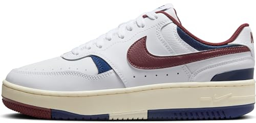 Nike Scarpa Scarpe Nike Gamma Force da Donna, White/Dark Team Red-Blue Void, DX9176-115, 41 EU (9.5 US)