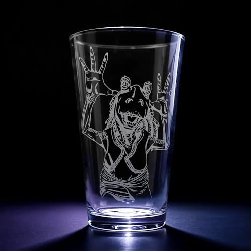 JAR JAR BINKS - Bicchiere da pinta da 473,6 ml, divertente regalo di fantascienza per appassionati di film e collezionisti, bicchieri Geek unici, ideali per compleanni, Natale, festa della mamma