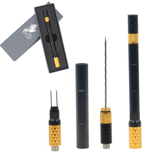 Zigarrenstanzer und Zigarrennoppe, 4-in-1 Der Zigarrenstanzer für alle Zigarren ist ein praktisches und unverzichtbares Zigarrenzubehör für Zigarrenliebhaber tolles Geschenk für einen Mann