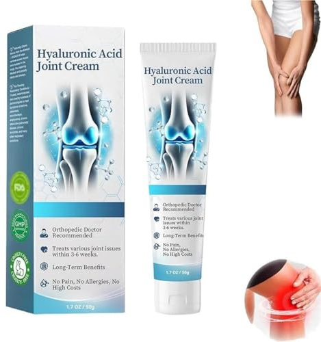 ArthroHeal Crema Per Articolazioni All'acido Ialuronico, Crema Avanzata Per La Cura Delle Articolazioni E Delle Ossa, Assorbimento Rapido Non Untuoso, Sollievo Per Mani, Piedi, Ginocchia. (1pcs)