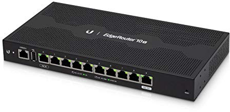 Ubiquiti Networks Edge - Router (IEEE 802.1Q,IEEE 802.3ad, BGP,MPLS,OSPF,OSPFv3,RIP,RIPng,VRRP, SNMP, Black, Actividad, Enlace, PoE, Metal)