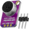 AZDelivery GY-MAX4466 Electret Microfono Amplificatore, Breakout Sensor MAX4466 compatibile con Arduino e Raspberry Pi incluso un E-Book!