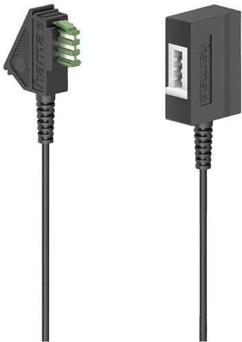 Hama Verlängerungskabel, TAE-U-Stecker - TAE-U-Kupplung, 10 m