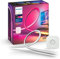 Philips Hue Color & White Ambience Play Gradient, PC Lightstrip für 32-34 Zoll, dimmbar, 16 Mio. Farben, steuerbar via App, Starter Set, inkl. Hue Bridge