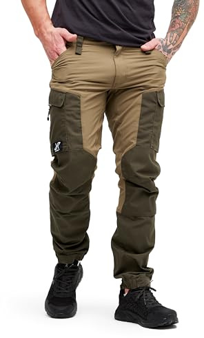 RevolutionRace RVRC GP Pants, Pantaloni da Uomo, durevoli per Trekking e Altre attività all'Aria Aperta, Cub, XL
