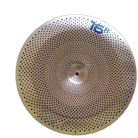 Platillo Mudo De Plata Platillo De Aleación De Práctica De Platillos De China De 16 '' Platillos para Principiantes