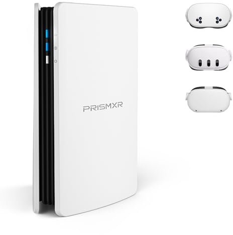 PRISMXR PC-VR Streaming Link, kabellos stabil und schnell Air Bridge AX3000 WiFi6 Router kompatibel mit Meta Quest 3/3S/2 Zubehör usw., ersetzt VR Air Link Kabel (Puppis S1)