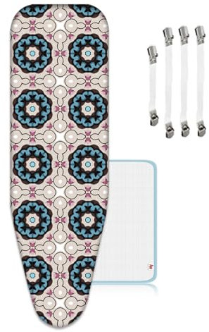 ZJBKX Copriasse da stiro 160 x 60 cm, extra large, dimensioni personalizzabili, motivi assortiti
