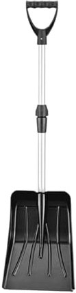 Kids Snow Shovel - Adjustable Shovel, Portable Sleigh Shovel | Foldable Snow Removal Tool with D Grip Handle, Multifunctional Kids Shovel for Car Driveway Beach Winter Fun and Outdoor Use