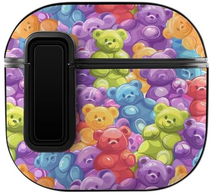 Gummy Bears Candies Case Compatible with AirPods 4 Hard Earphone Case Protective Cover
