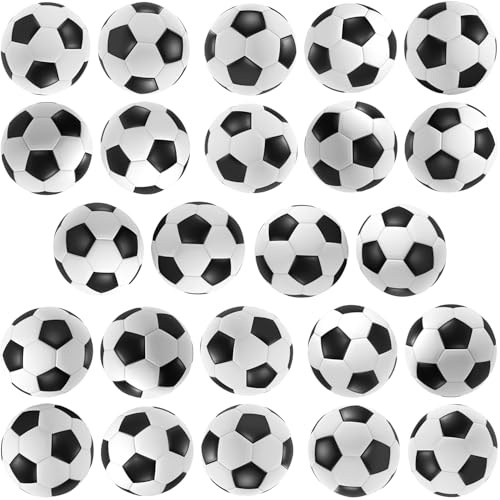 Fußball Wandtattoo Football Wandaufkleber Ball Wandsticker Vinyl-Wandkunst für Schlafzimmer Wohnzimmer Kinderzimmer Flur Küche Fenster Deko Wanddeko, 4 Blattes (20x30cm)