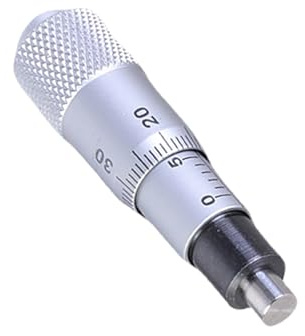 Herramienta de medición de cabeza micrométrica con escala transparente, herramienta de medición de cabeza micrométrica de alta precisión para equipos de laboratorio de ingeniería