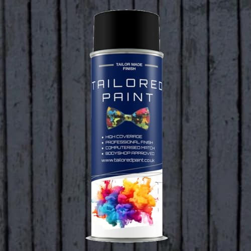 Water Based Fence Aerosol Spray Paint – All-Purpose Exterior Aerosol for Wood – Quick-Dry, Low Odour, Weather-Resistant Finish And Durable - Ideal For Touch Up Wood and Fences (Slate Grey)
