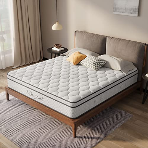 Vesgantti Matelas 160x200cm, 26cm Épaisseur, Matelas à Ressorts Ensachés Indépendant, Multicouches Extra Confort 7 Zones, Ferme Moyenne, Orthopédique, Oeko-tex (H3, Box-Top)