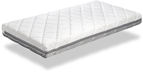 DORMISSIMO Babymatratze 60x120 Baby AIR Höhe 11 cm - Kindermatratze -Abnehmbarer, waschbar, anpassungsfähig und atmungsaktiv