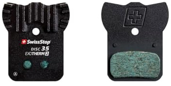 SwissStop Exotherm Bicycle Disc Pads Model D35 for Sram eTap AXS and Avid Elixir Brake Calipers, Multi-Coloured (Multi-Coloured)