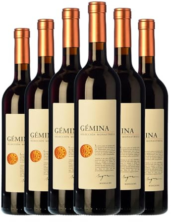 San Isidro Gémina Selección Monastrell Jumilla 75 cl Vino tinto (Caja de 6 Botellas de 75 cl)