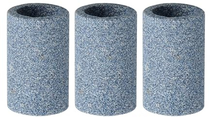 Rumyve 3pcs Dart Sharpener,Round Mdart Tip Sharpener, Sand and Stone Dart Burr Removal Tool