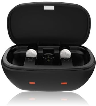 675 Rechargeable Hearing Aid Battery and Battery Charger, Charger Travel Case for Hearing Aid Amplifiers with 2 Pack 675 Batteries(Charger + 2 Pack 675 Batteries)