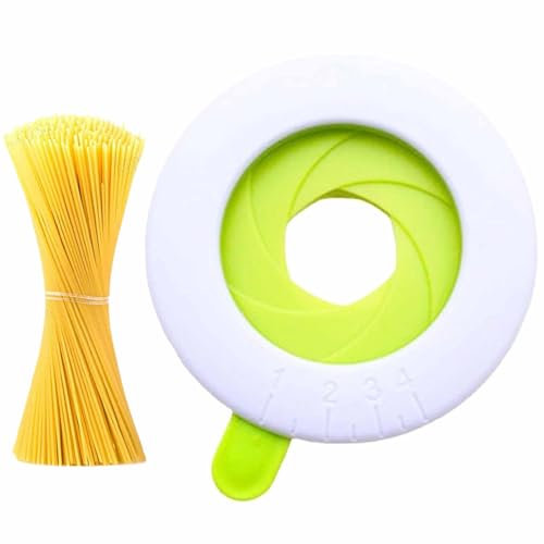 Pasta Measurer Tool - Accurate Spaghetti Meter, Pasta Portion Measurer for 1-4 Serving Portion, Kitchen Cooking Tool for Noodles, Spaghetti Kitchen Tools and Gadgets
