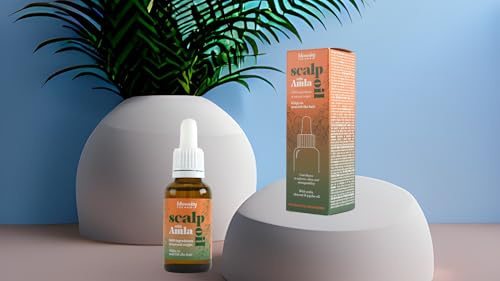 Blossity - Aceite para el cabello y el cuero cabelludo con Amla - Cuidado intensivo para el cabello y el cuero cabelludo Nutritivo e Hidratante (100% de origen natural) 30 ml