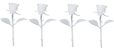 BESTOYARD 4pcs Artificial Flower Mini Ornament Craft Kit for Diy Home Decor Style