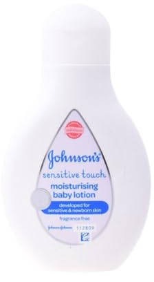 Johnson's Sensitive Touch Lozione Idratante per Neonati, Senza Profumo, 250ml