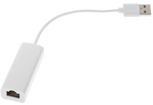 Homoyoyo Adaptador de Red LAN Gigabit Cable USB 2.0 para Conexión Rápida en Portátiles y Computadoras, Uso en Hogar y Oficina, Diseño Compacto y Resistente
